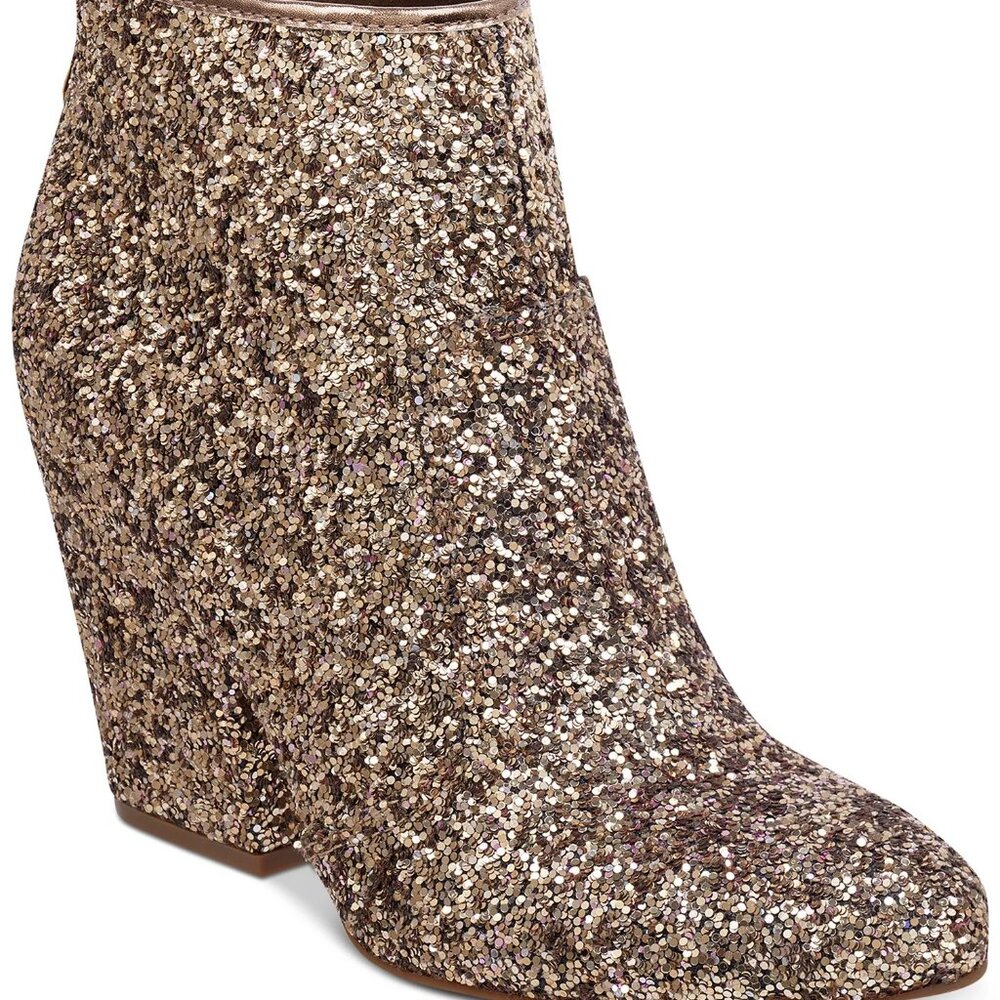 G by GUESS Nite Sparkle Booties, Women's Size 9 1/2